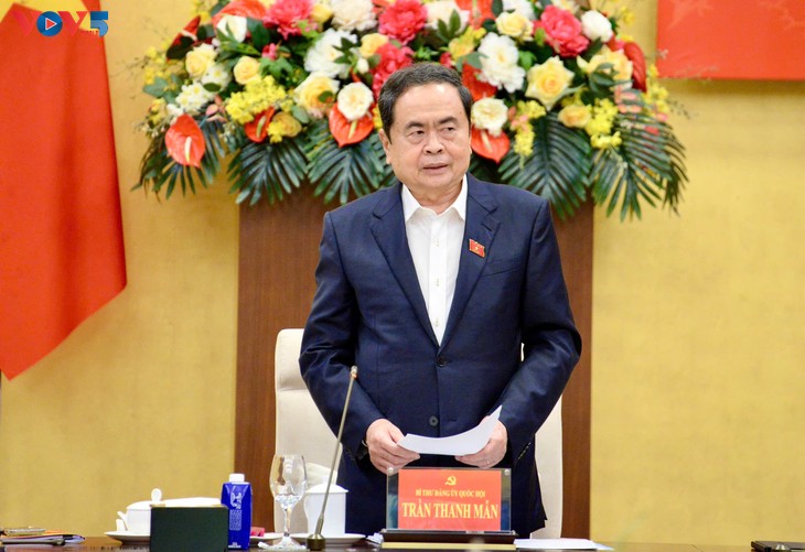 Chủ tịch Quốc hội Trần Thanh Mẫn: Khơi dậy mạnh mẽ tinh thần đoàn kết, kỷ cương, sáng tạo trong Đảng bộ Quốc hội - ảnh 1