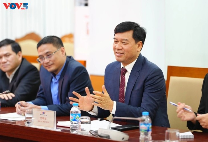 VOV tăng cường hợp tác với các Đài PT-TH Trung Quốc góp phần thắt chặt hợp tác song phương - ảnh 1