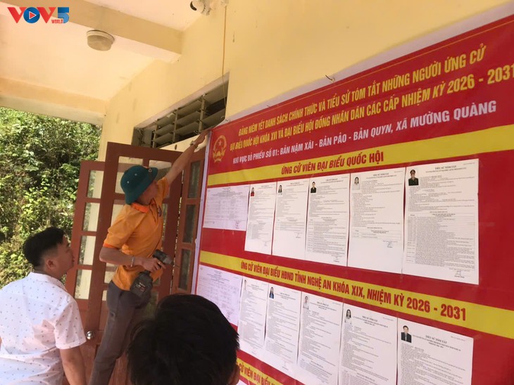 Nghệ An: Tổng rà soát, kiểm tra cư trú phục vụ bầu cử  - ảnh 1