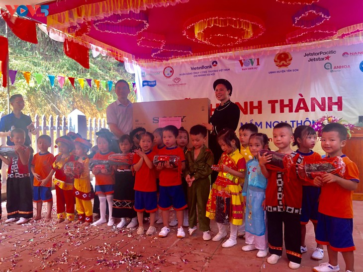 VOV khánh thành trường mầm non Thôn Cả - ảnh 7