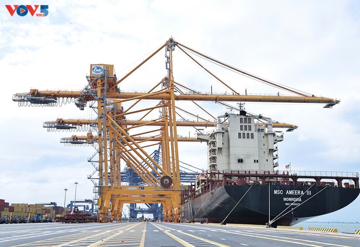 Inauguran muelles de contenedores internacionales en Hai Phong - ảnh 2