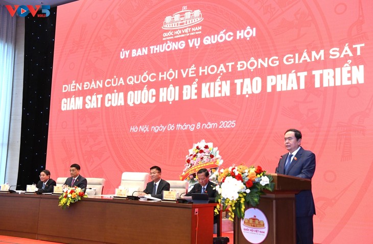 Celebran Foro del Parlamento vietnamita sobre actividades de supervisión - ảnh 1