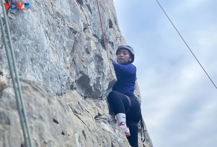 Huu Lien, un emergente destino de escalada en la nueva provincia de Lang Son - ảnh 4