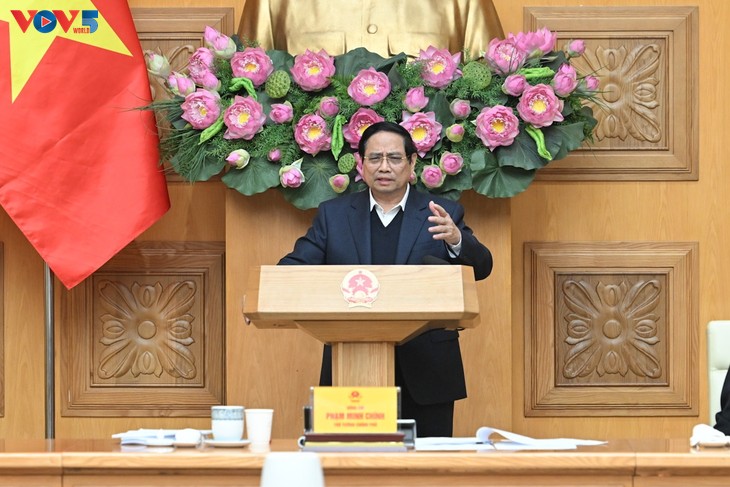 នាយករដ្ឋមន្ត្រី ហ្វាម មិញជីញ៖ បង្កើត​មូលដ្ឋានទម្លុះទម្លាយដើម្បី​ឈាន​ចូលយុគសម័យថ្មី - ảnh 1