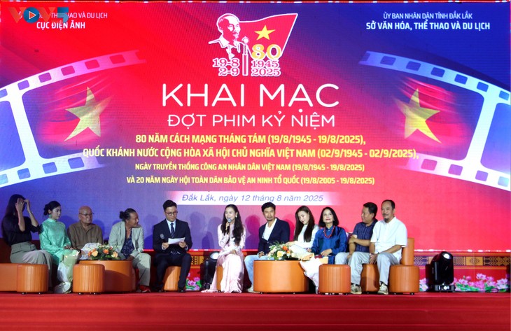 Dak Lak: le cinéma vietnamien célèbre la Révolution d’août - ảnh 1