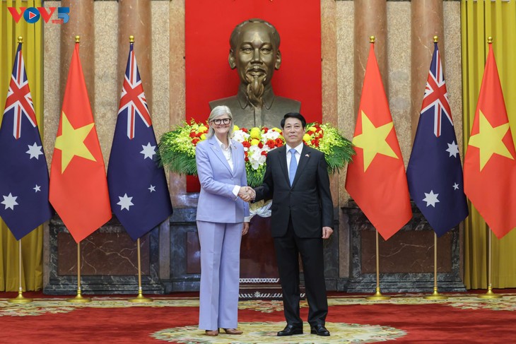 Entretien entre Luong Cuong et Sam Mostyn - ảnh 1