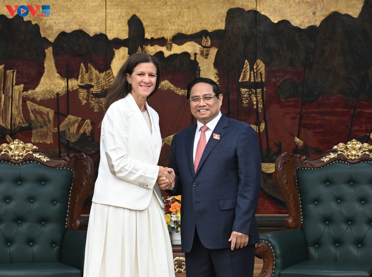 Pham Minh Chinh invite GE Vernova à renforcer ses investissements dans les énergies et les réseaux électriques au Vietnam - ảnh 1