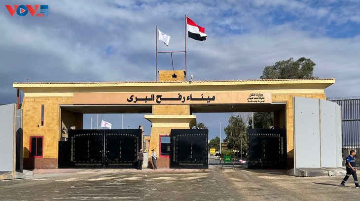 Israël rouvre le point de passage de Rafah - ảnh 1