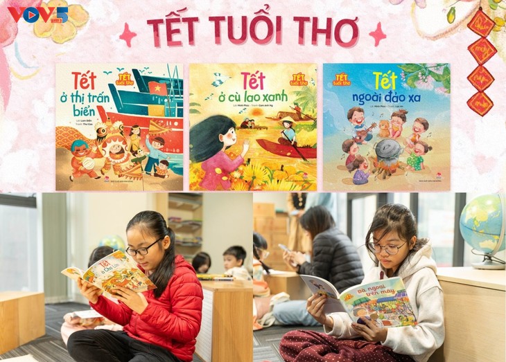 Quand les livres du Têt transmettent la culture vietnamienne aux enfants - ảnh 3