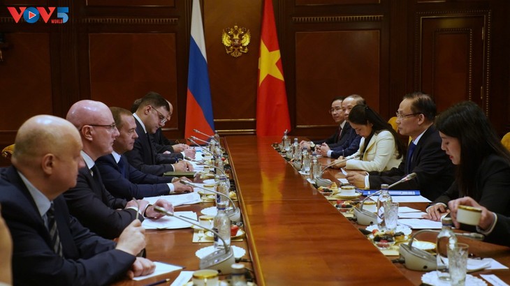 Lê Hoài Trung à Moscou pour consolider le partenariat Vietnam-Russie - ảnh 1