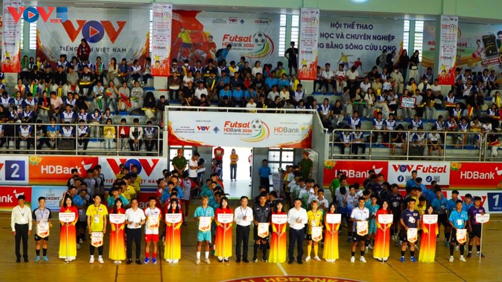 Khai mạc Giải Futsal HDBank Sinh viên khu vực Đồng bằng Sông Cửu Long năm 2026 - ảnh 2