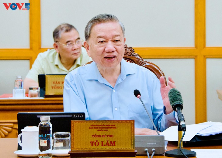Reorganized administrative units must be ready by July 1: Party leader - ảnh 1