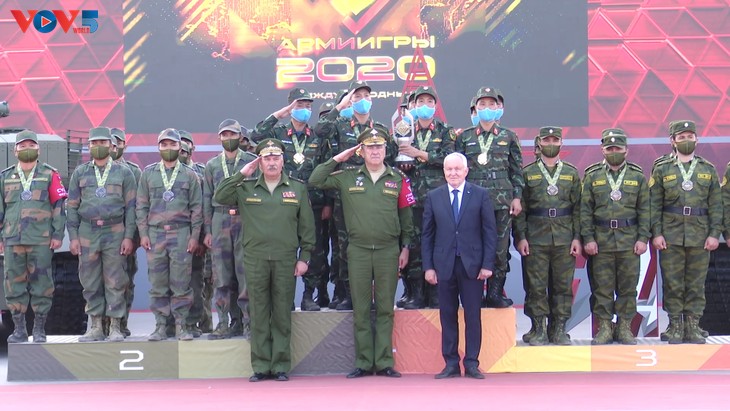 Đoàn Việt Nam đạt thành tích xuất sắc tại Army Games 2020 - ảnh 1