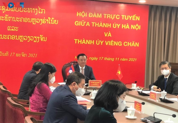 Thúc đẩy hợp tác song phương giữa thủ đô Hà Nội và Vientiane trong giai đoạn mới   - ảnh 1