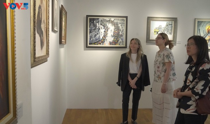 Nước Nga qua khắc họa của họa sĩ Việt Nam  - ảnh 1