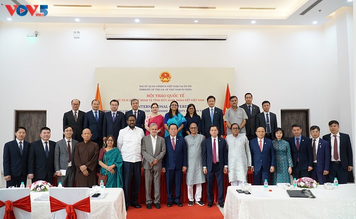 Hội thảo quốc tế “Chủ tịch Hồ Chí Minh và tình hữu nghị, đoàn kết Việt Nam - Ấn Độ” - ảnh 2