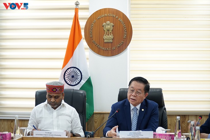 Đoàn đại biểu Đảng Cộng sản Việt Nam thăm và làm việc tại Ấn Độ - ảnh 2