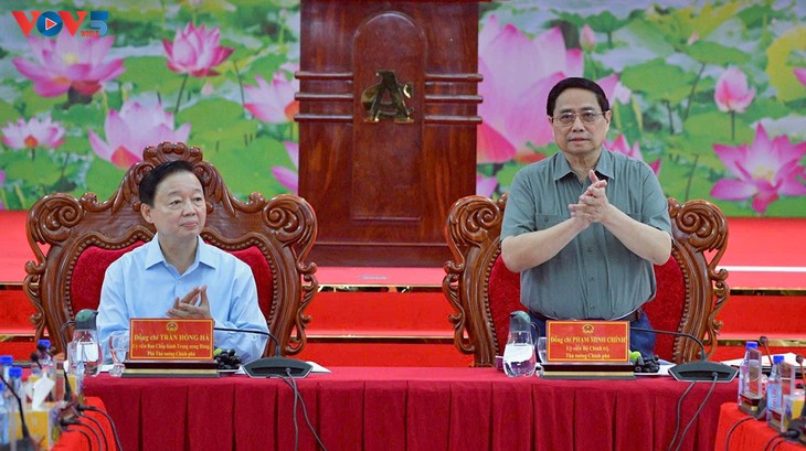 Thủ tướng Phạm Minh Chính họp với lãnh đạo các tỉnh Đồng bằng sông Cửu Long - ảnh 1