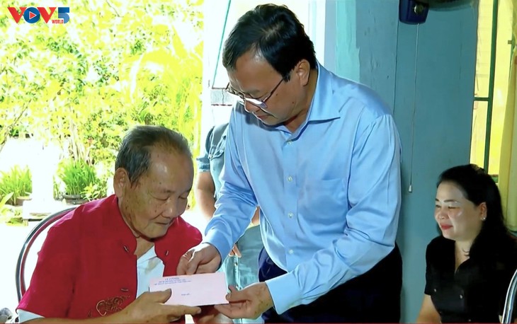 Vĩnh Long: Quan tâm chăm lo gia đình chính sách, người có công với cách mạng - ảnh 1