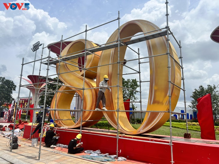 Khẩn trương chuẩn bị cho Triển lãm 80 năm hành trình Độc lập-Tự do-Hạnh phúc - ảnh 2