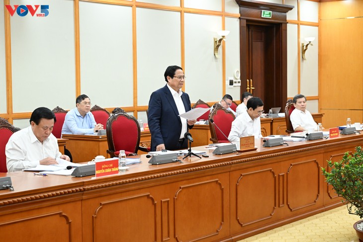 Thủ tướng Phạm Minh Chính làm việc với Ban Thường vụ Tỉnh uỷ An Giang và Lâm Đồng - ảnh 1