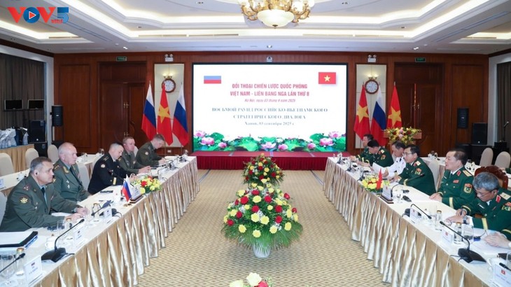 Đối thoại chiến lược quốc phòng Việt Nam - Liên bang Nga lần thứ 8 - ảnh 1