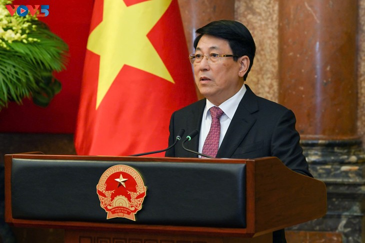 Chủ tịch nước Lương Cường trao quyết định bổ nhiệm Phó Chánh án Toà án Nhân dân Tối cao - ảnh 2