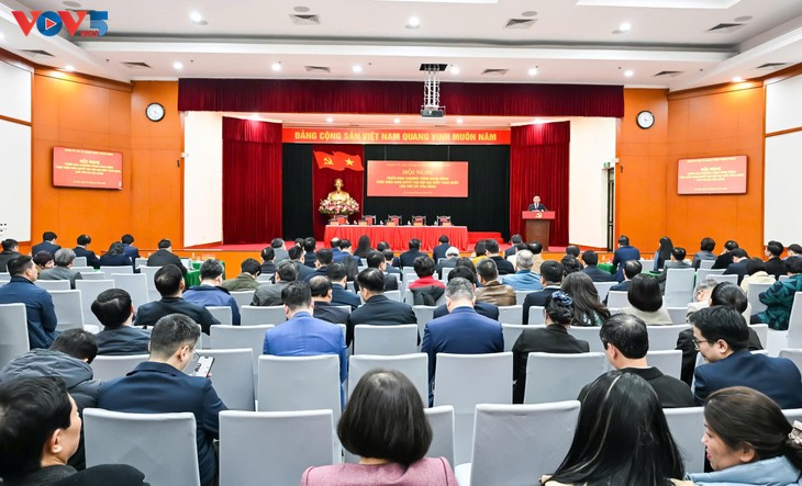 Đảng ủy các cơ quan Đảng Trung ương triển khai Chương trình hành động thực hiện Nghị quyết Đại hội đại biểu toàn quốc lần thứ XIV - ảnh 1