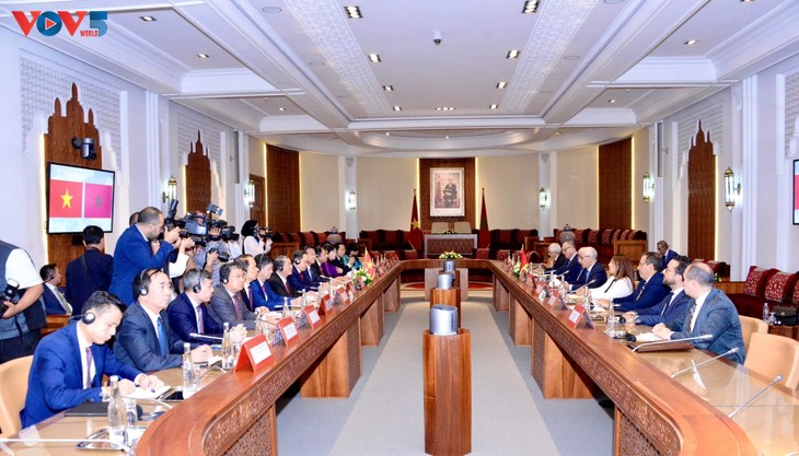 វៀតណាមនិងម៉ារ៉ុកជំរុញកិច្ចសហប្រតិបត្តិការសេដ្ឋកិច្ចនិងពាណិជ្ជកម្ម - ảnh 2