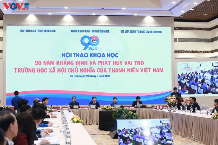 Hội thảo 90 năm trường học xã hội chủ nghĩa của thanh niên Việt Nam - ảnh 1