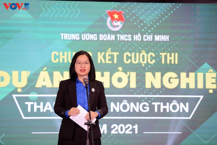 Dự án vào Chung kết Cuộc thi “Dự án khởi nghiệp Thanh niên nông thôn” năm 2021 - ảnh 1