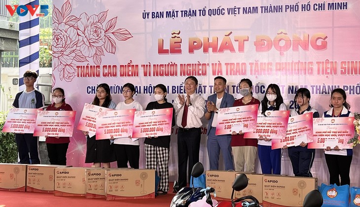 Hôm nay bắt đầu Tháng cao điểm “Vì người nghèo” - ảnh 1