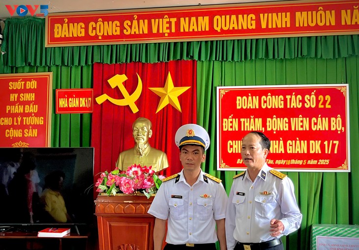Trường Sa và Nhà giàn DK-I xanh thắm tình hậu phương - ảnh 3