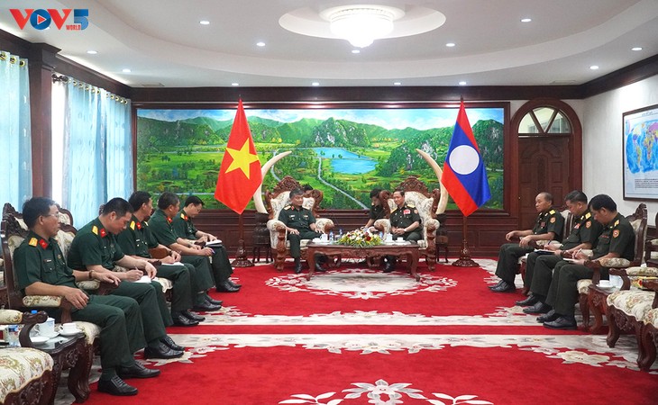 Tăng cường chia sẻ thông tin giữa Quân đội hai nước Việt Nam-Lào - ảnh 1