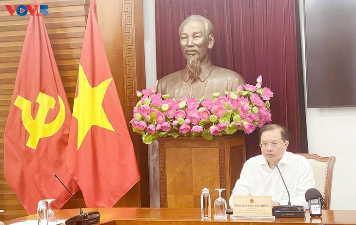 Tổ chức Triển lãm “80 năm hành trình Độc lập-Tự do-Hạnh phúc” ở tầm khu vực - ảnh 1