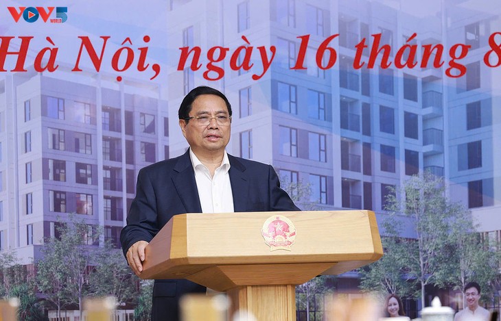 Thủ tướng Phạm Minh Chính: Nỗ lực hoàn thành 100.000 căn nhà ở xã hội trong năm 2025 - ảnh 1
