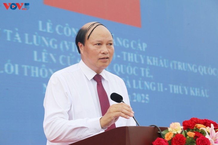 Cửa khẩu Tà Lùng (Cao Bằng) trở thành cửa khẩu quốc tế - ảnh 1