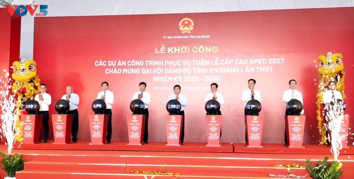 Khởi động công trình phục vụ Tuần lễ Cấp cao APEC 2027 - ảnh 1