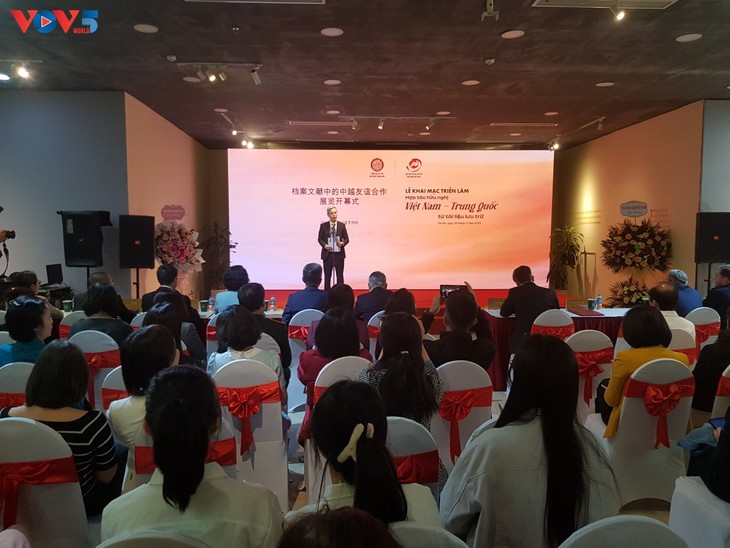 Khai mạc triển lãm “Hợp tác hữu nghị Việt Nam - Trung Quốc từ tài liệu lưu trữ” - ảnh 2