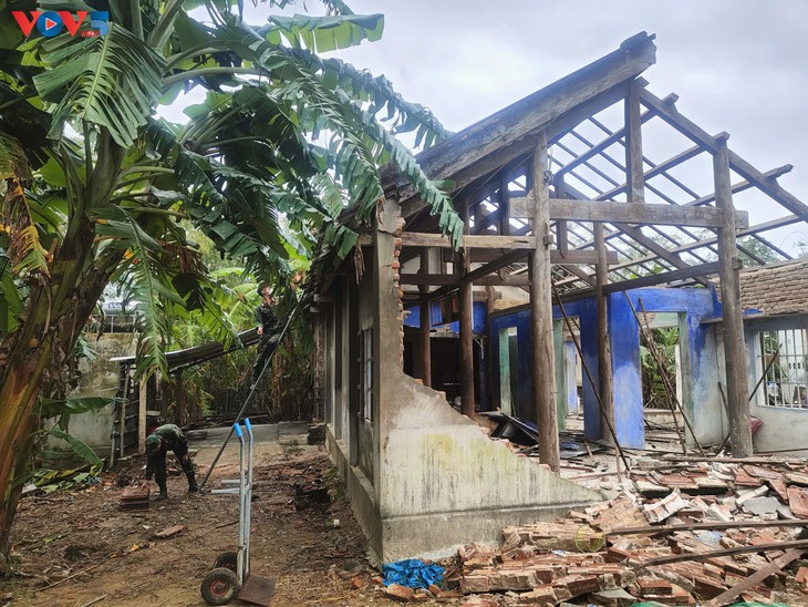 “Chiến dịch Quang Trung” giữa lòng Hòa Thịnh: Khi bộ đội Đặc công dựng lại nhà mới sau cơn lũ dữ - ảnh 1