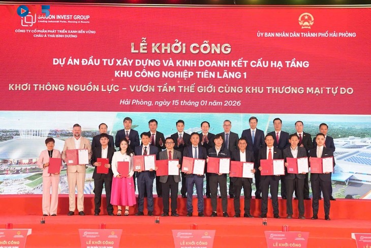 Hải Phòng: Khởi công 3 khu công nghiệp tổng vốn đầu tư 722 triệu USD - ảnh 2