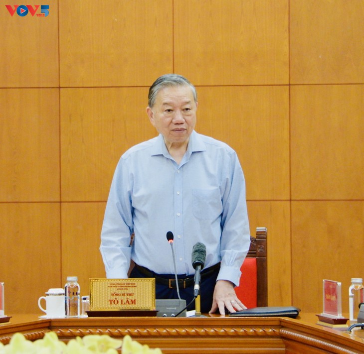 Tổng Bí thư Tô Lâm: Phòng, chống tham nhũng, lãng phí, tiêu cực là nhiệm vụ đặc biệt quan trọng - ảnh 2