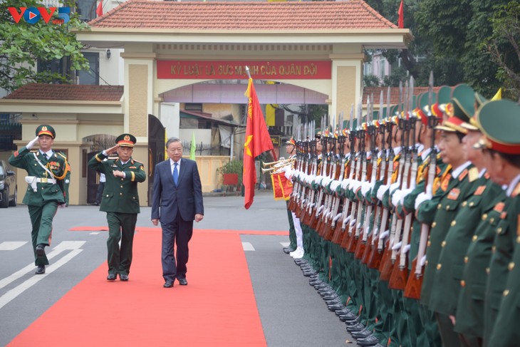 Tổng Bí thư Tô Lâm trao Huân chương Hồ Chí Minh tặng Binh chủng Công binh - ảnh 1