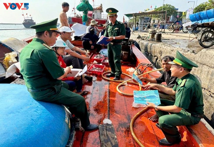 จังหวัดกว๋างหงายเพิ่มความเข้มงวดในการต่อต้าน IUU ในช่วงตรุษเต๊ต - ảnh 1