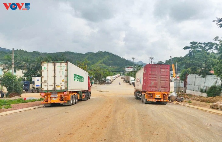 Trade at Tra Linh International Border Gate rebounds strongly - ảnh 1