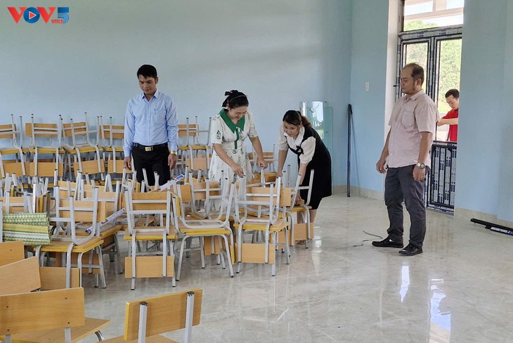 Disadvantaged areas prepared for new school year - ảnh 1