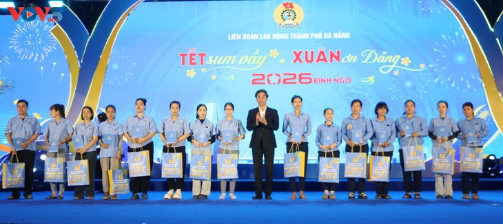 다낭시, ‘재회의 설–당에 감사하는 봄’ 프로그램 및 2026 근로자 설맞이 장터 개최 - ảnh 1