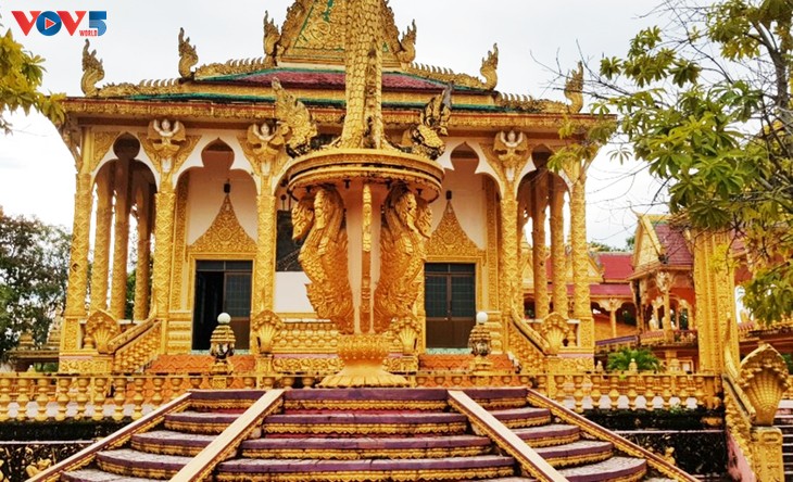 La pagoda de Long Truong, de la provincia sureña de Tra Vinh - ảnh 1