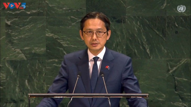 Vietnam reafirma su compromiso con la solución de dos Estados para Palestina - ảnh 1