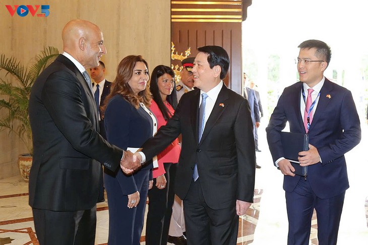 Vietnam y Egipto profundizan la confianza política y amplían la cooperación en comercio e inversión - ảnh 1